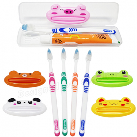 치약짜개_오랄비_고탄력_페리오_칫솔치약_여행용세트 #4