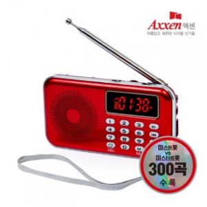 미스트롯 정품 300곡 내장 효도라디오 MP3 / 액센 효도 9000 미스터 /