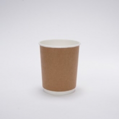 무지 크라프트 이중컵 10온스