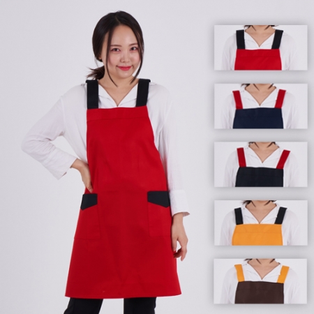 키치라인 H형 앞치마, 남자 여자 앞치마 #2