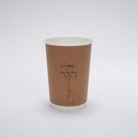 캘리그라피 크라프트 이중컵 [데이바이데이] 13온스 #2