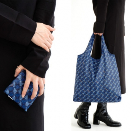 인피너리 휴대용 장바구니, 에코백, 시장가방, 폴딩백, 중형 미디움 #5