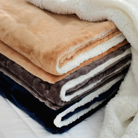 두꺼운 무릎담요 양털담요 150X200 대형 극세사 밍크 양모 블랭킷 #3