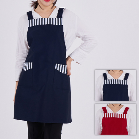 세로포인 H형 앞치마, 남자 여자 앞치마 #3