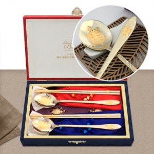 특 황금 거북티타늄수저 2벌(1228-B)