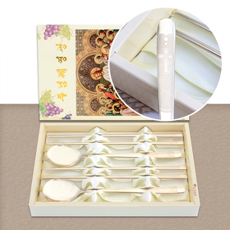 에바다 티타늄수저 2벌 교회 1253-B #2