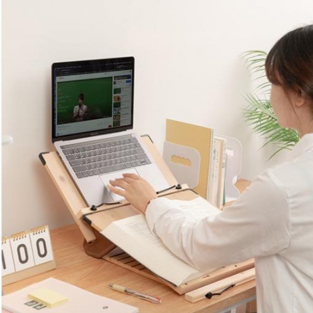 코너 엣지 책 받침대 2단 항균독서대 - 40cm #2