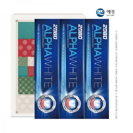 애경 알파와이트 치약  2080 90g 2P #2
