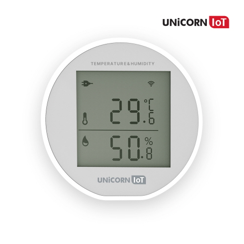 유니콘 무선 온습도 감지센서 WiFi 방식 전용 IoT앱 어플 연동 TS-H8 #4