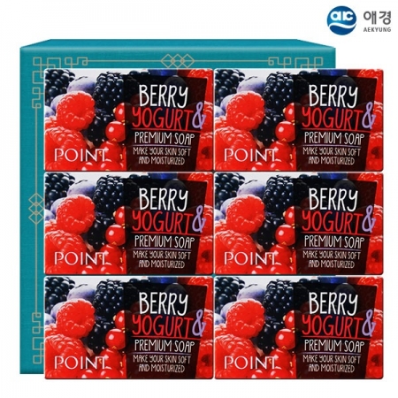 애경 포인트 베리비누 80g 6P #2