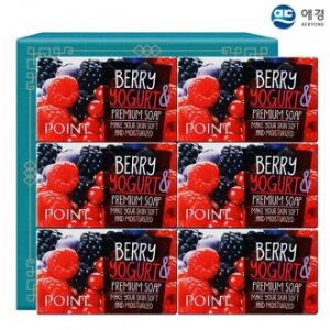 애경 포인트 베리비누 80g 6P