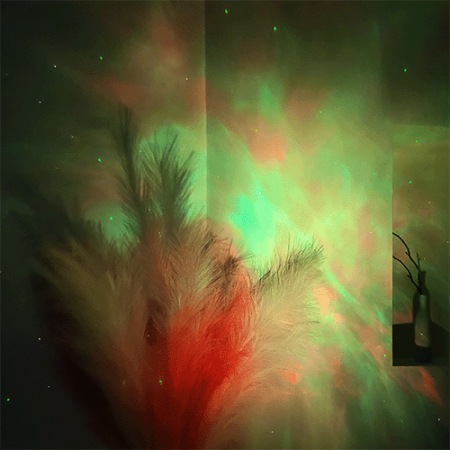 집자랑 오로라 우주 달무드등 15cm #6