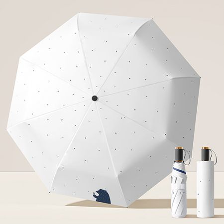 뉴베어 수동 암막 8K 3단 우양산 (UPF50+) 화이트 #3