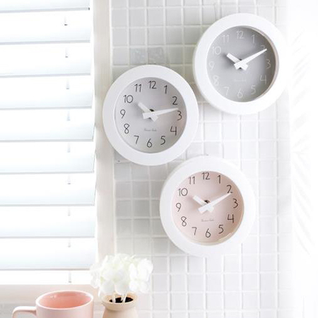 무브먼트 방수 흡착 욕실 탁상시계 #2