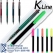케이라인3링UV니들3색터치펜+스타사각불투명형광펜세트