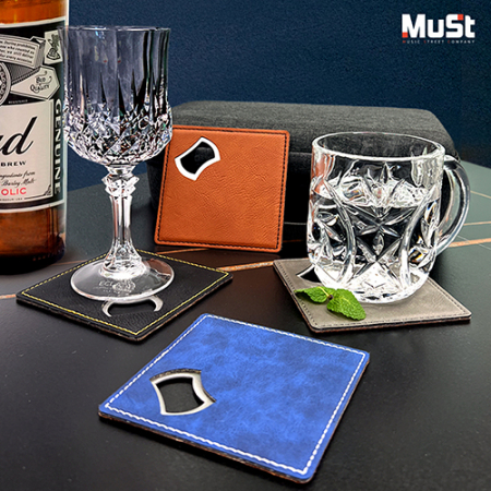 뮤스트 2in1 컵받침 겸 오프너 티코스터 #4