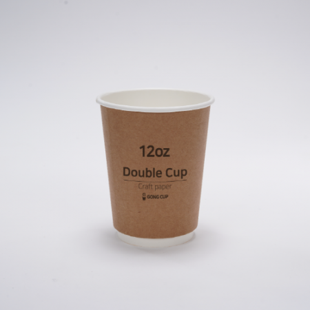 크라프트 이중컵 12온스 360ml 제작 #2