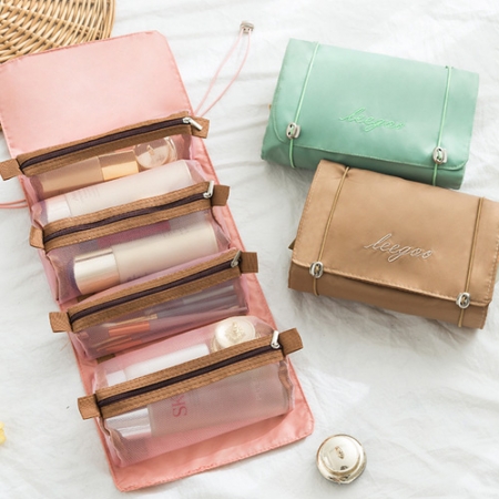 파스텔 탈부착 수납 파우치 #2