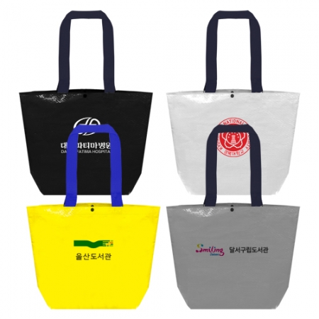 패션 타포린백 대형 유광 43*30cm 시장가방, 장바구니 #2