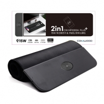 컴우드 무선충전 겸용 장 마우스 패드 15W