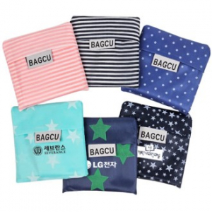 접이식 포켓 장바구니 대형 37x54x10cm