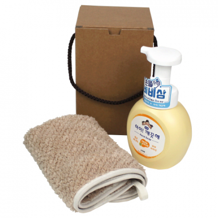 아이 깨끗해+핸드 고리타올+크라프트 끈케이스 #2