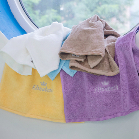 크라운 코마40수 항균타올 부드러운 160g 수건 #3