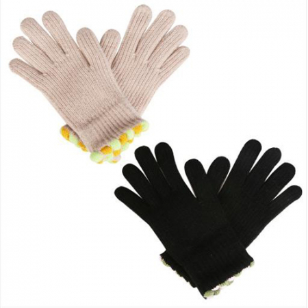 캔디 기모 니트 장갑 핑거홀 기모안감 스마트 터치장갑 방한방갑 털장갑 #2