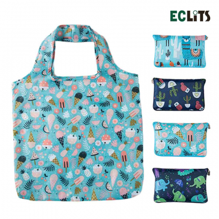 지퍼형 장바구니 트로피컬 세트 42*40cm #2