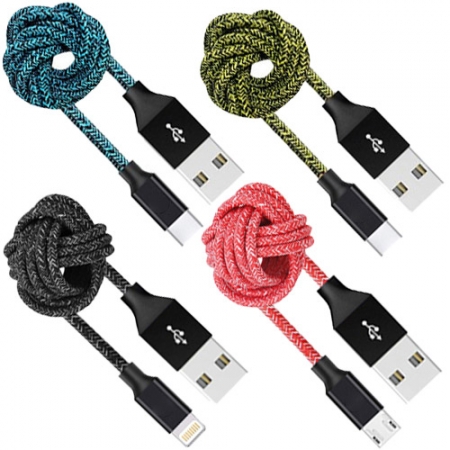 티타늄 페브릭 고속 충전 케이블, 갤럭시 티타늄 고속충전 케이블USB-5핀 2m #2