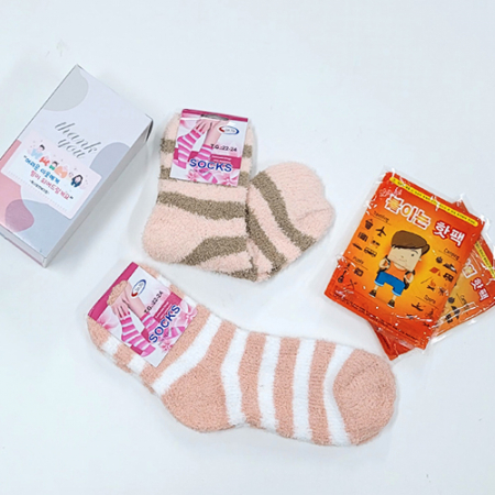 양말 수면양말 핫팩 손난로 3종 선물세트 #2