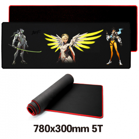 두툼한 5mm 고급 오바로크 장패드 780mm*300mm #2