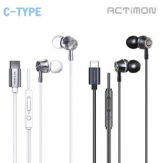 엑티몬 스테레오 유선 이어폰 C타입