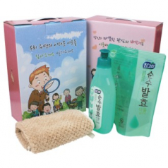 어려운이웃 (복지사각) 참그린 곡물 주방세제 용기+ 리필 고리타올