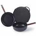 작은이미지: 카우프만 가디언 인덕션 그리들팬 3P 세트 GF형 #4
