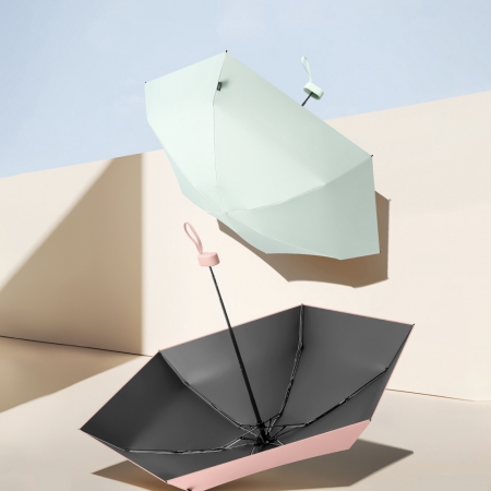 미니 사각 케이스 6단 암막양산, 우양산 양우산 #4