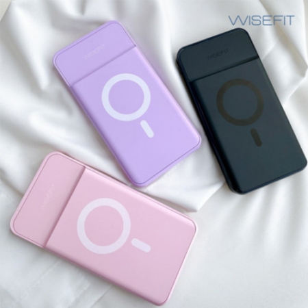 와이즈핏 3in1 맥세이프 무선 보조배터리 10000mAh #3