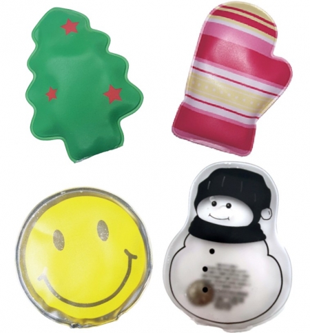 똑딱이 핫팩 크리스마스 산타 눈사람 트리 하트 스마일 원형 국산 재사용 #2