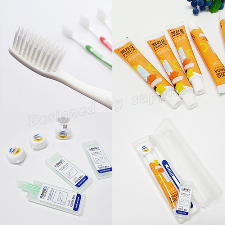 M케이스 326 페리오 st덴탈 치실 치간 칫솔치약 구강용품 여행용세트 #5