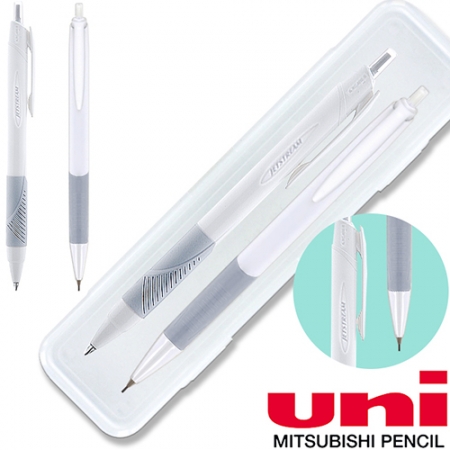 uni 제트스트림 150C 볼펜(화이트)(0.7)+제타 0.5 샤프세트 #2