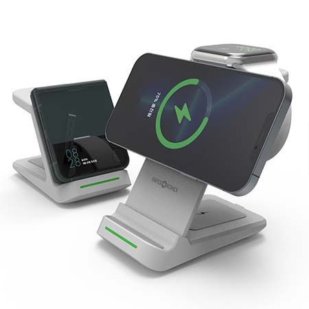 3in1 고속 무선충전기 SKMW-M31 아이폰, 애플워치, 갤럭시충전기 #3