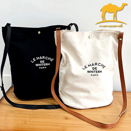 원통형 크로스백 버킷백 #2