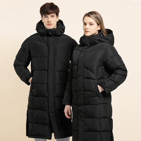 소프트웜 체열반사 에어볼 남녀공용 롱패딩코트 #2