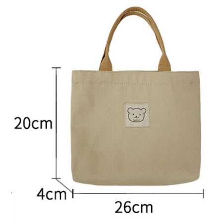 곰돌이 미디움 사각 에코백 #5
