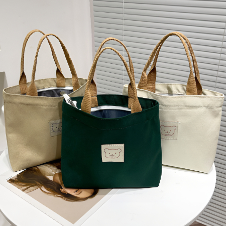 곰돌이 미디움 사각 에코백 #3