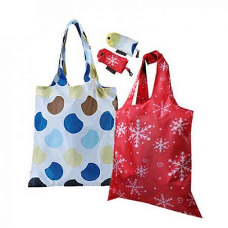 패션 장바구니 (빨간색, 파란색(도트)) #3