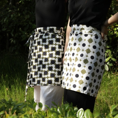 CG584 에코라이프 심플 방수 하프 바디 앞치마 #2