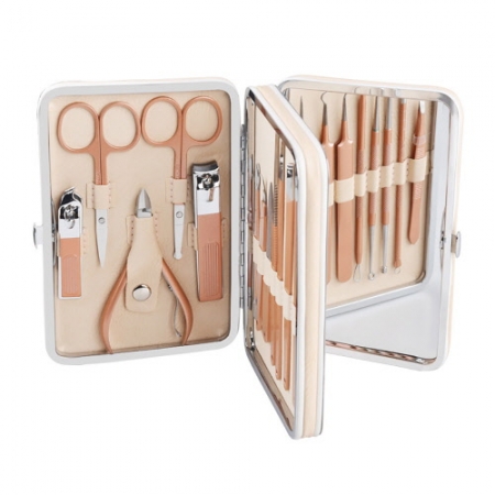 CG566 쓰리스타 청결한 스테인레스 로즈골드 21종 손톱깎이 #2