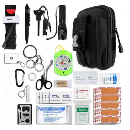 CE783 네이쳐 SOS장비 생존키트 응급 재난처치키트 캠핑멀티툴 7호 #2