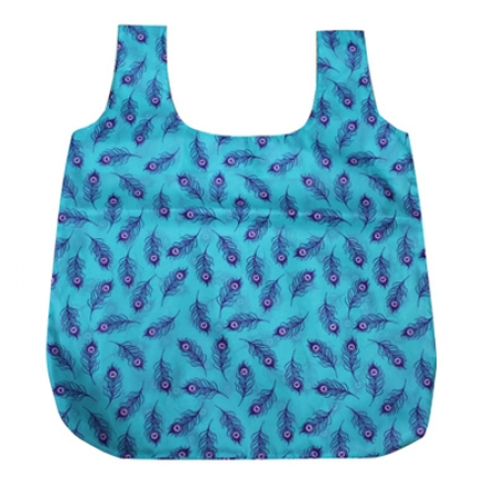 패션 접이식 장바구니(공작깃털/도트) #3